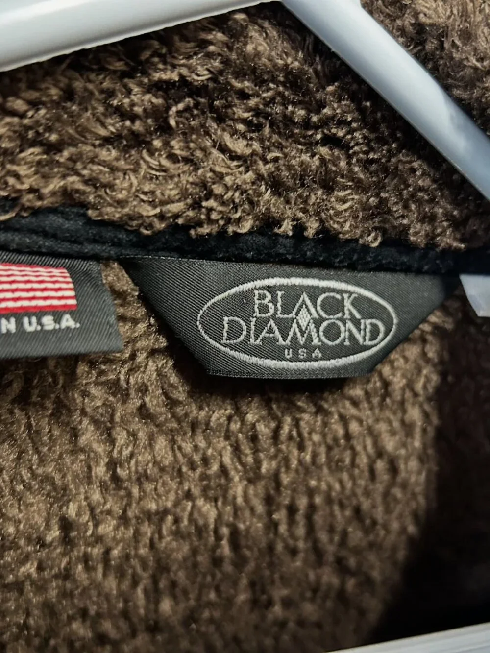 Black Diamond zip jacket, size M